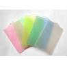 Buy cheap Waterproof soft transparent card plastic holder / hard plastic holder from wholesalers