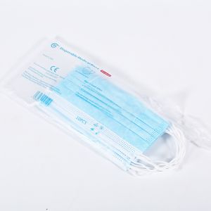 Buy cheap 3 layer disposable face mask medical faces mask with earloops from wholesalers
