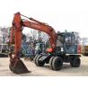 Buy cheap Strong Power EX100 10T Wheeled Used Hitachi Excavator from wholesalers