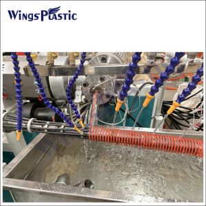 Buy cheap Plastic Extrusion Machine Line For Spiral PVC Suction Hose / Plastic PVC Spiral Suction Hose Pipe Extruder Production Line from wholesalers