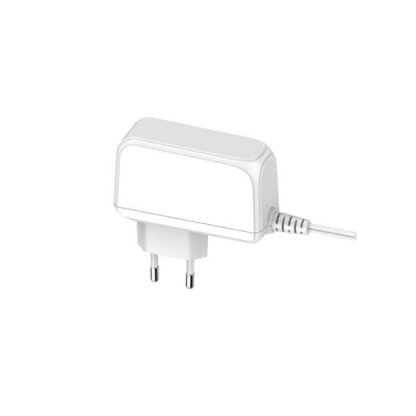 Quality 18W White AC DC Power Adapter Wall Mount Switching Power Supply With EU Plug for sale