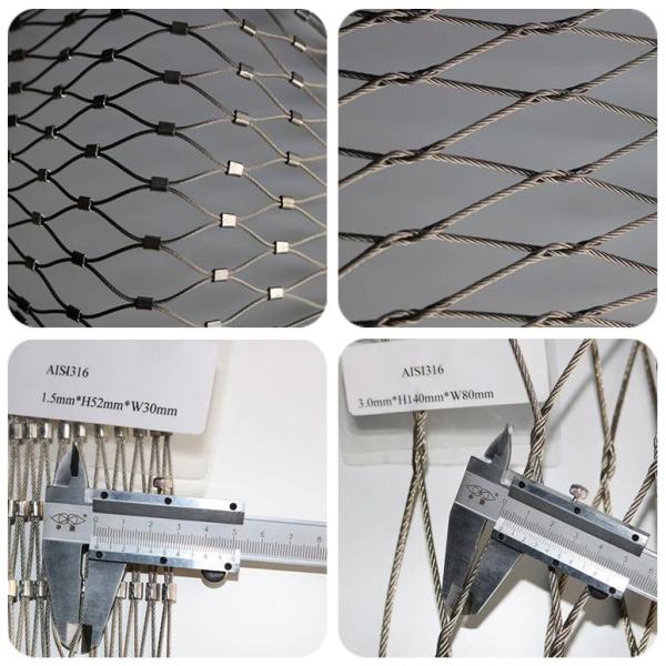 ferrule wire rope mesh