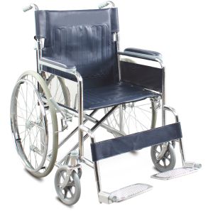 Buy cheap Armrest Manual Lightweight Standard Manual Wheelchairs Chromed from wholesalers