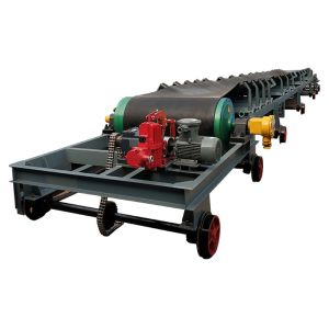 Buy cheap 1000MM EP Belt Reversible Conveyor With Carbon Steel Hopper from wholesalers