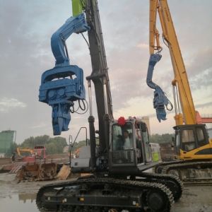 Buy cheap Singel Driver  Piling Vibro Hammer Silence Operation from wholesalers