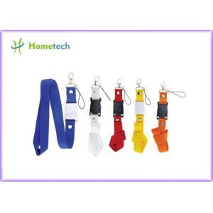 Buy cheap Custom colors promotional Lanyard USB Flash Drives 4GB / 8GB for Students of the University from wholesalers