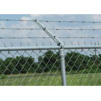 Buy cheap Steel Pallet Pvc Coated Chain Link Construction Fence For Garden product