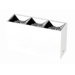 750LM 4000K 9 Watt Surface Mounted COB LED Grille Downlight