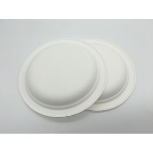 Buy cheap Waterproof 12 Inch Tableware Sugarcane Pulp Plates from wholesalers