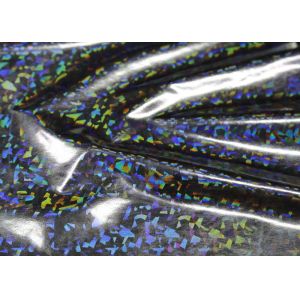 Buy cheap Silver PU Leather Faux Leather , Polyester Faux Leather No Fading from wholesalers