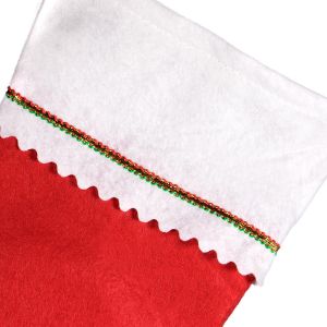 Buy cheap Red And White EN79 3MM Felt Christmas Sock Ornaments from wholesalers