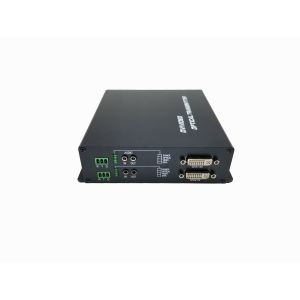 2channel HD DVI digital video to fiber optic media converter, 10km on SMF,HDCP 1