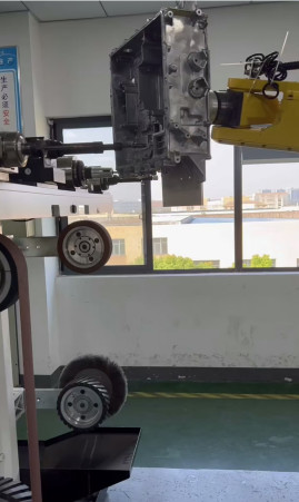 Buy cheap User Friendly Robot Deburring Low Maintenance Automated Deburring System from wholesalers