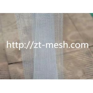 Buy cheap Plain Weave Knitted Wire Mesh Corrosion And Rust Resistance 3.8CM Width For Industrial Separation from wholesalers