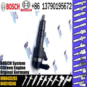Buy cheap New 0445110340 Common Rail Fuel Injector 0 445 110 340 for Diesel Engine 0445110739 0986435203 from wholesalers