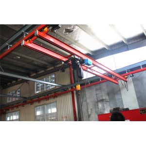 Buy cheap 2 Ton Monorail KBK Modular Light Crane Systems from wholesalers