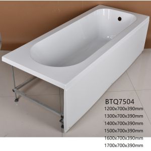 Buy cheap Rectangle Freestanding Jacuzzi Bathtub / Modern Stand Alone Tub 1 Person Capacity from wholesalers