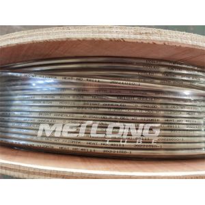 Buy cheap ASTM B423 Control Line Tubing Incoloy 825 Hydraulic Control Line For Gas Wells product