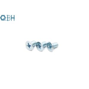 Buy cheap DIN 965 Cross Recessed Countersunk Flat Head Screws Zinc Plating from wholesalers
