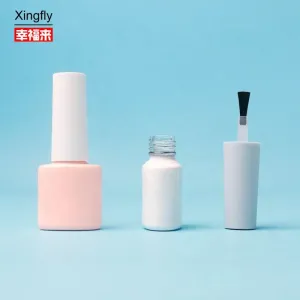 Buy cheap Glass Empty Nail Polish Container with Coating Surface Handling from wholesalers