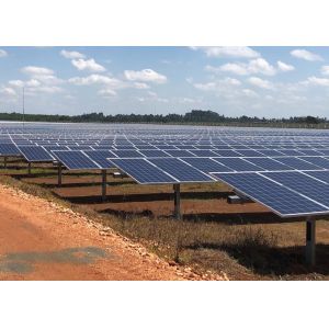 Buy cheap Solar Panel Sun Single Axis Solar Tracker Galvanized Steel from wholesalers