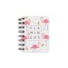 Buy cheap 70gsm Fashion Cute A4 Notebooks Mini Spiral Thread Binding Notebook from wholesalers