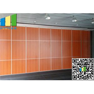 Buy cheap Operable Timber Partition Wall Wooden Room Partitions Aluminium Frame from wholesalers