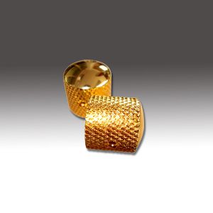 Buy cheap Amplifier Aluminum Knobs,Gold/Chrome Finish. Rohs, Can be customized. from wholesalers