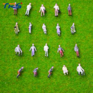 Buy cheap 1:150 ABS plastic scale Painted Model Train Passengers Model Figures for model building material from wholesalers