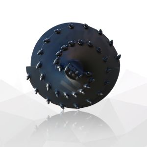 Rock Soil Clay Sand Bucket Auger Drilling Tools Straight Conical Auger With Flat