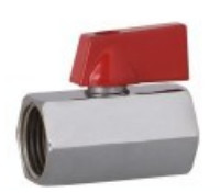 Buy cheap Threaded Connection Brass Ball Valve With Iron Handle Material from wholesalers