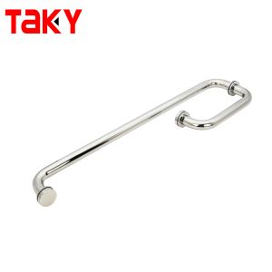 Customization Aluminium Hardware Shower Screen Glass Door Handle