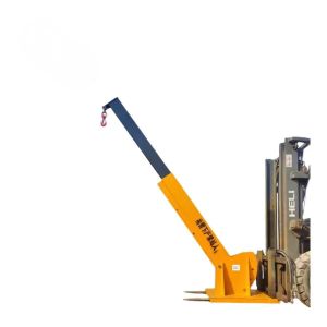 Buy cheap Compatibility Forklifts Telescopic Extension Arm Forklift Jib Extension With Safety Chain product