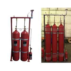 Buy cheap 80Ltr IG541 Inert Gas Fire Suppression System Spraying Time 120s from wholesalers