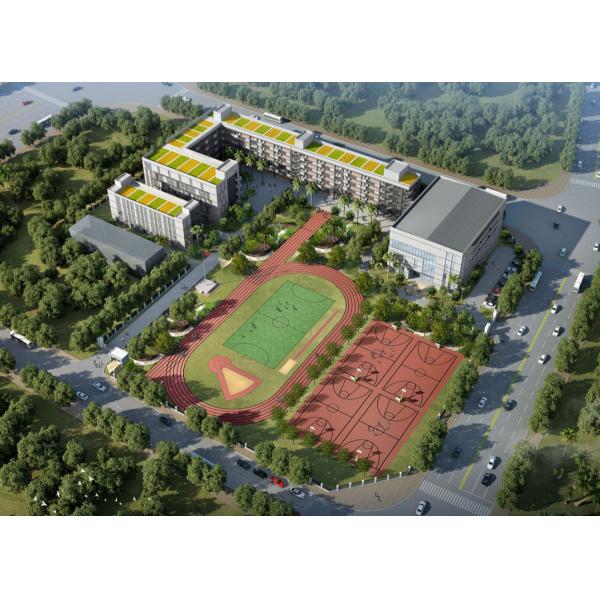 Buy cheap Weather Resistance School Metal Building Construction With Multi Story from wholesalers