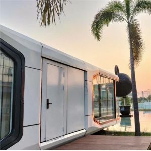 Modern Design Villa Prefabricated Space Capsule Container House with Luxury