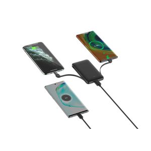 Rechargeable Portable Power Bank 10000mah Compatible With IPhone / Android