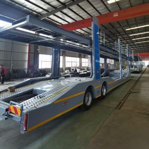 Hot Saling Van-type 2 Axles 6-8 Units Car Carrier /Transport Semi Trailer with 8