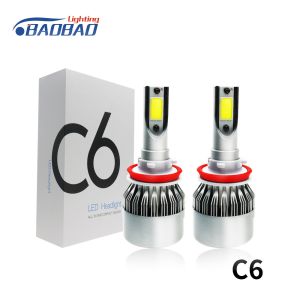 Buy cheap C6 30W 3600Lumen COB Car LED headlight from wholesalers
