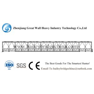 Buy cheap CB200(HD200) Double Lane TSR,Bailey Bridge From China,steel bridge,truss bridge,bridge from wholesalers