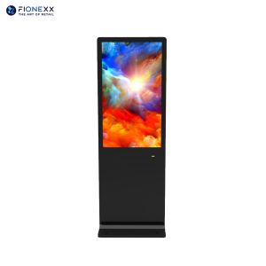 Free Standing 49inch Digital Touchscreen Totem with 1920x1080 Resolution and