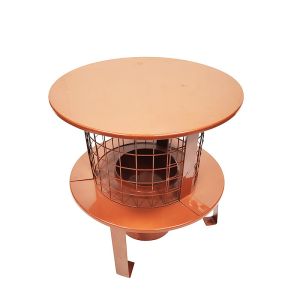 Buy cheap CE 1.2mm Wind Resistant Chimney Pipe Wind Cap 25mm Insulation from wholesalers