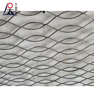 Outdoor Expanded Metal Mesh Sheet Galvanized Expandable Mesh Fence