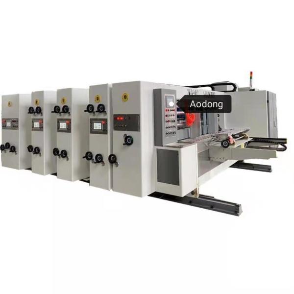 Buy cheap 2021 New 3 Colour Flexo Printing Slotting Machine Corrugated Cardboard 3 Colors Printer&Slotter In India from wholesalers