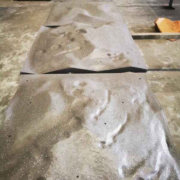 Quality Rock Climbing Wall Material Fiberglass Board for gym for sale