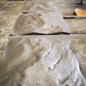 Buy cheap Rock Climbing Wall Material Fiberglass Board for gym from wholesalers