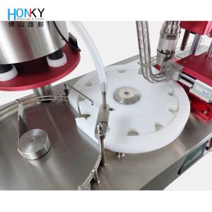 Stainless Steel Essential Oil Filling Machine 2-25ml Capacity