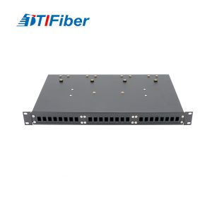 24 Sc Sx Ftth Mpo Mtp Optical Fiber Patch Panel Customized Length
