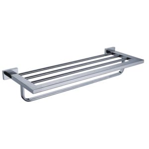 Stainless Steel Bathroom Fitting Toilet Paper Roll Holder With Shelf For Wall