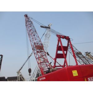 Buy cheap 50T used Fuwa crawler crane QUY50A from wholesalers